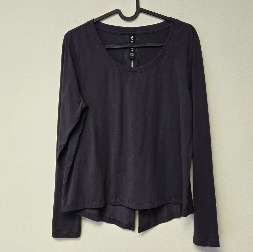 Athleta Keyhole Top Spring Night S - Picture 3 of 6